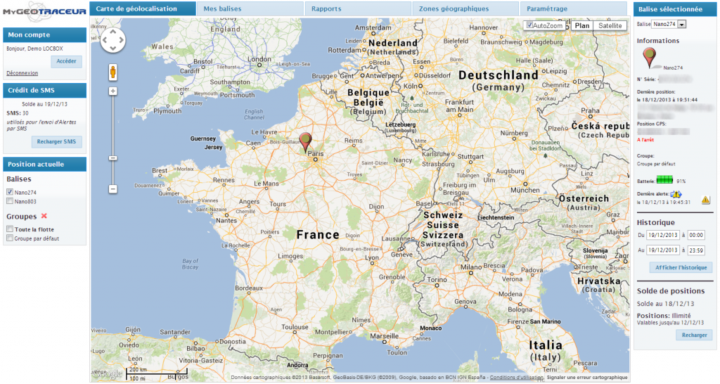 Nouveau design GEOTRACEUR locbox Nouveau design GEOTRACEUR